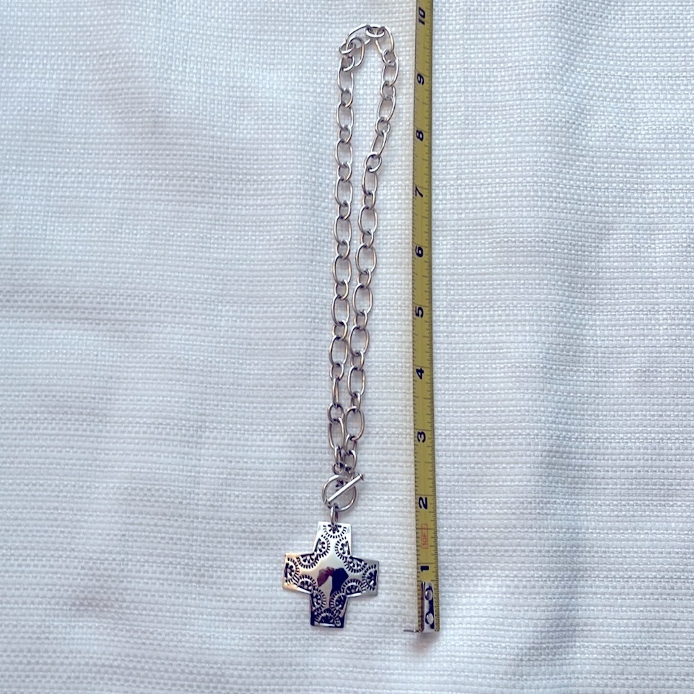 SILPADA Iconic Cross .925 Sterling Silver Necklace